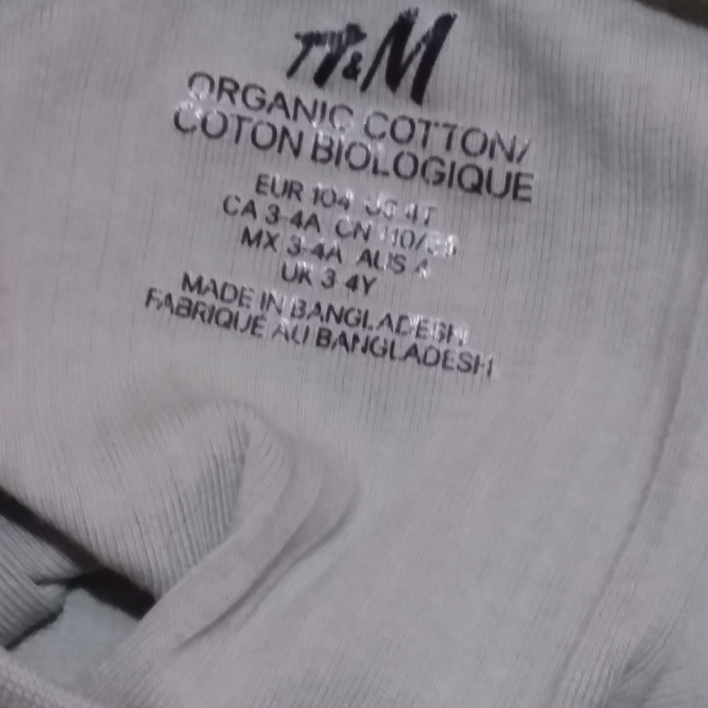💥3/$30  H&M Girls Organic Cotton Set - Picture 4 of 5
